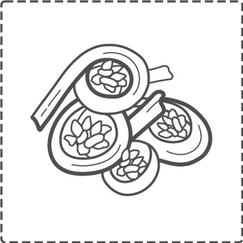 fiddleheads_bw_border